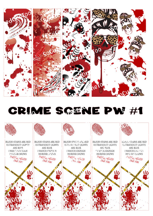Crime Scene Pen Wraps #1 - SoCuteINeedOneToo
