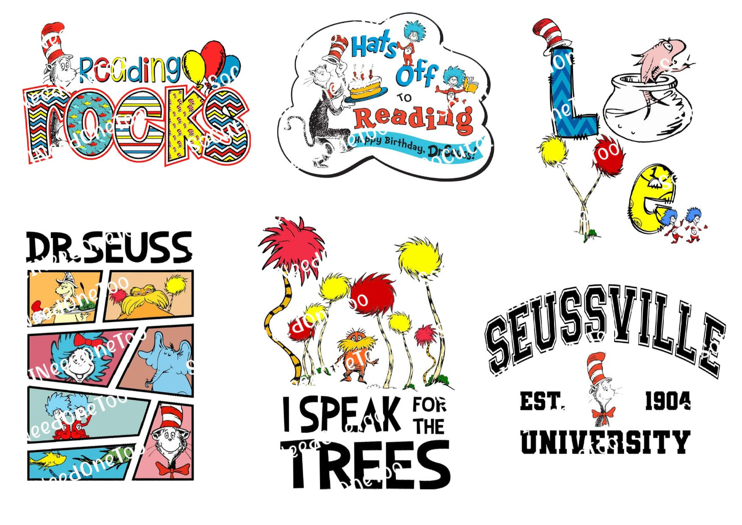 Selección de toboganes acuáticos del Dr. Seuss