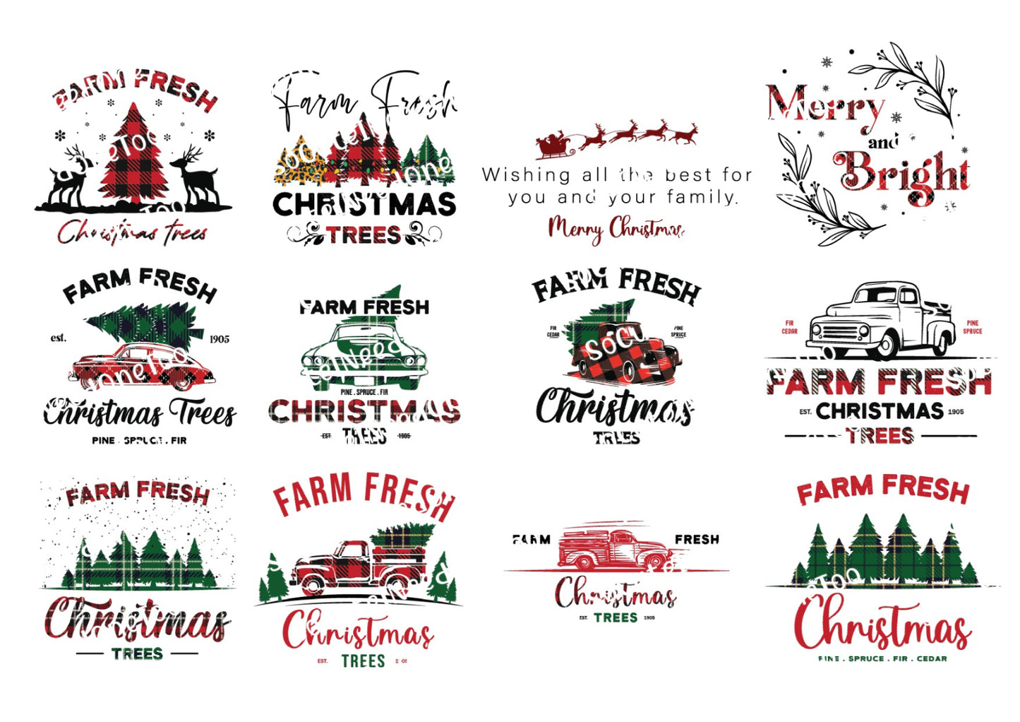 Farm Fresh - Waterslide Decals - SoCuteINeedOneToo