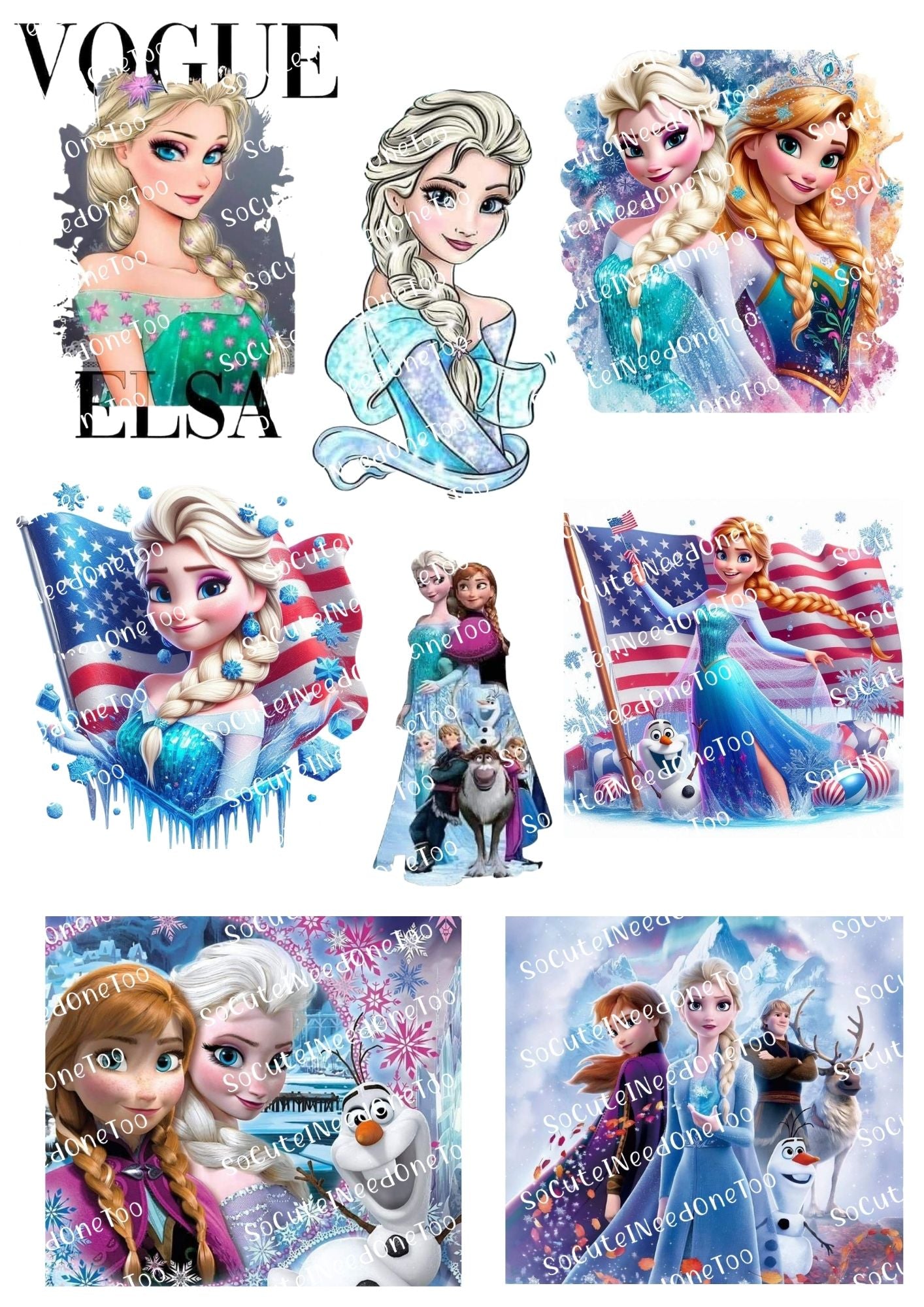 Frozen Collection of Waterslides - SoCuteINeedOneToo