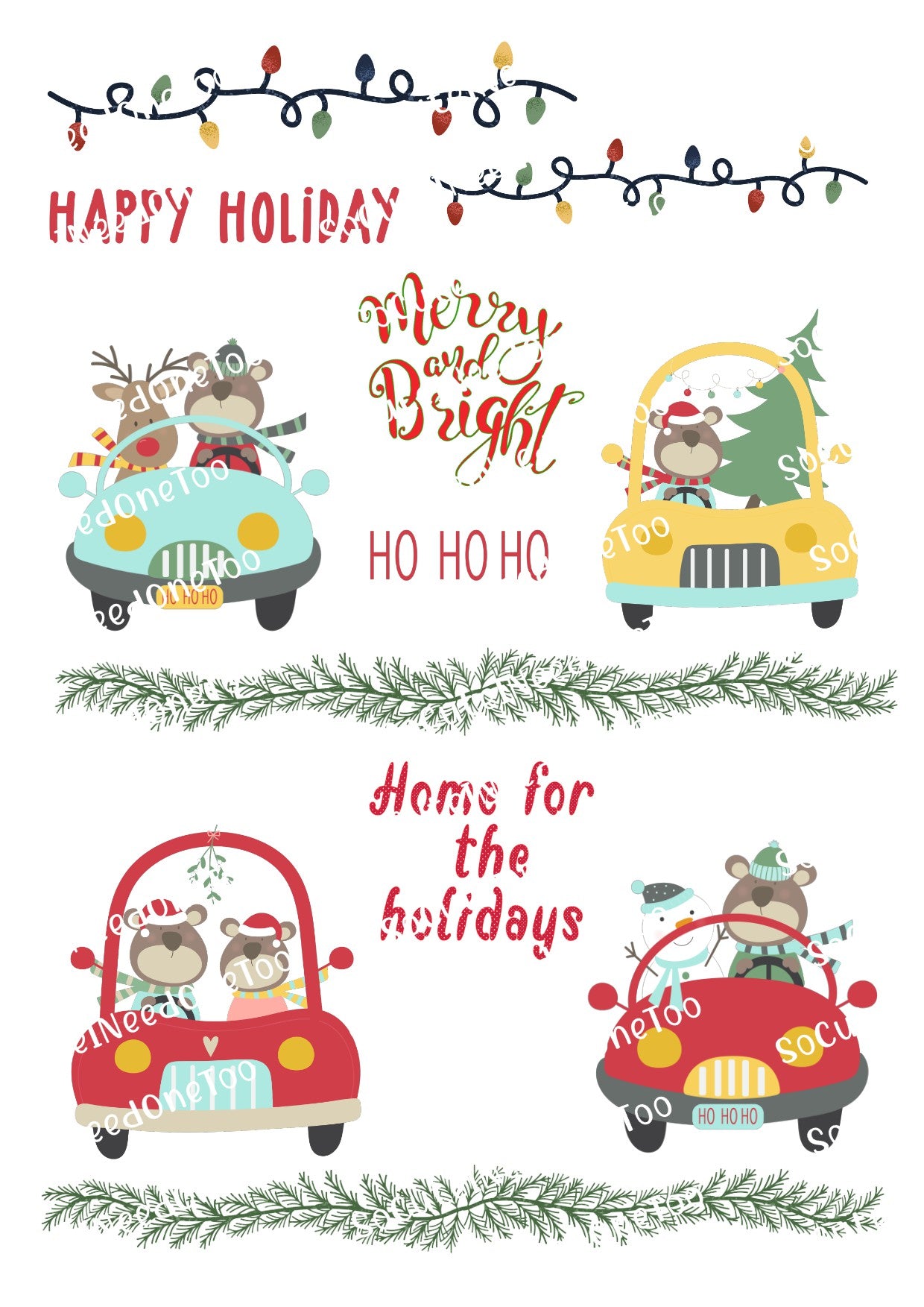 Home For The Holidays Waterslides - SoCuteINeedOneToo