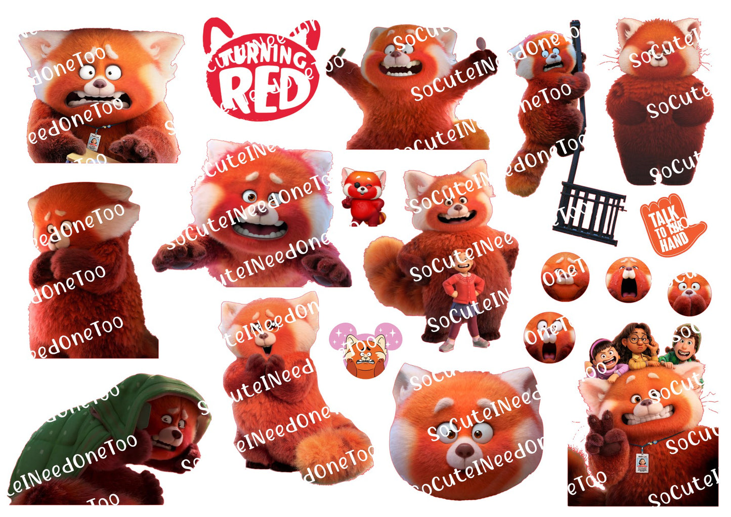 Calcomanías de tobogán acuático que se vuelven rojas