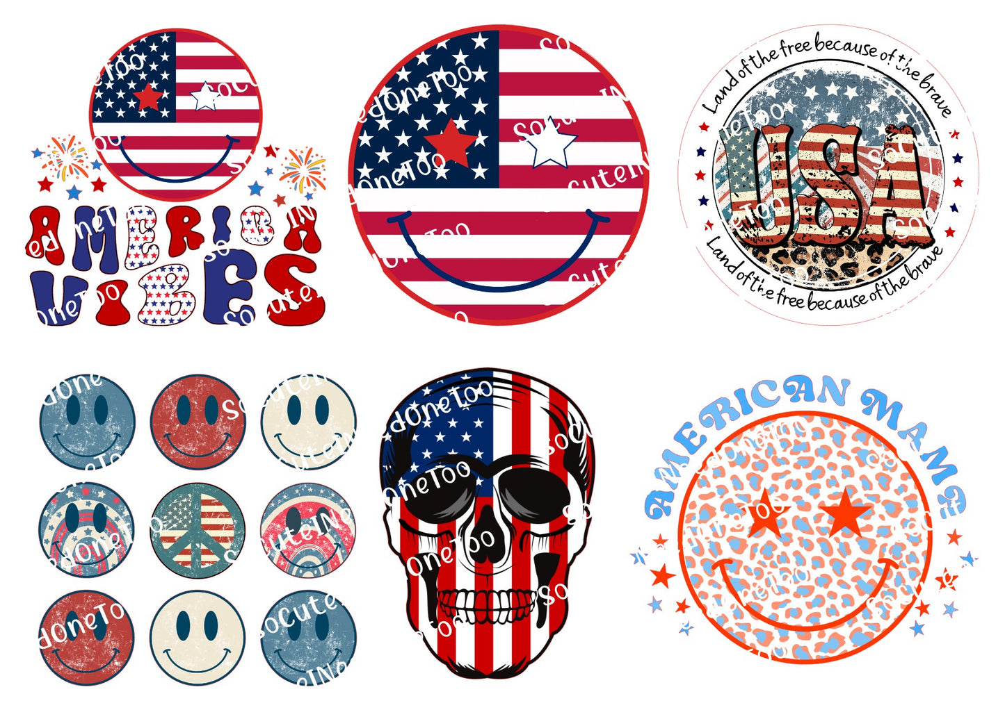 American Vibes #1 Waterslides - SoCuteINeedOneToo