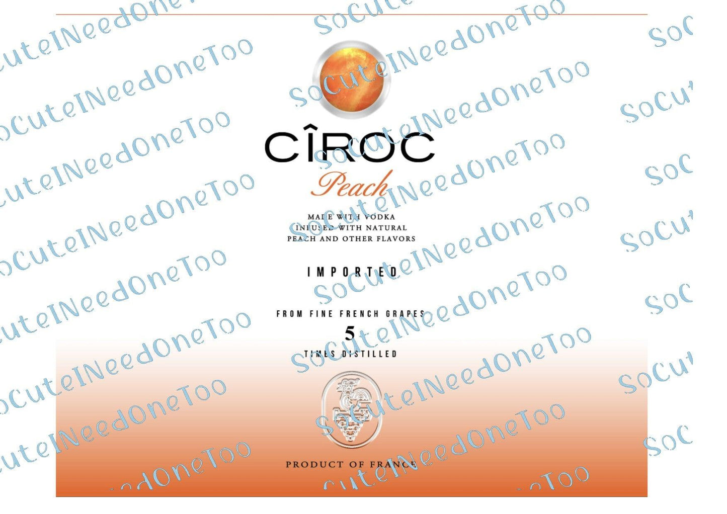 CIROC Vodka Waterslide Wraps - SoCuteINeedOneToo