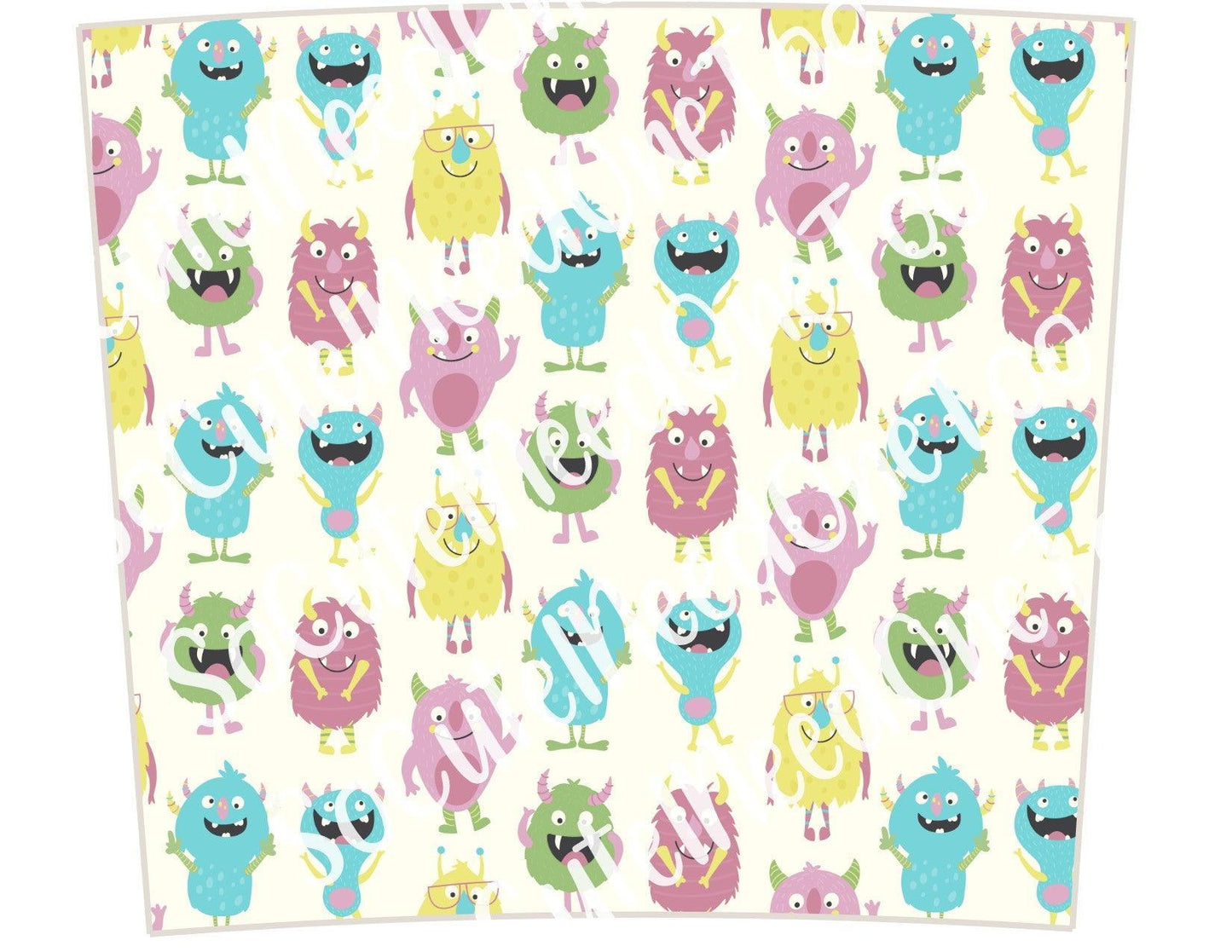 Cute Monster Waterslide Wrap - SoCuteINeedOneToo
