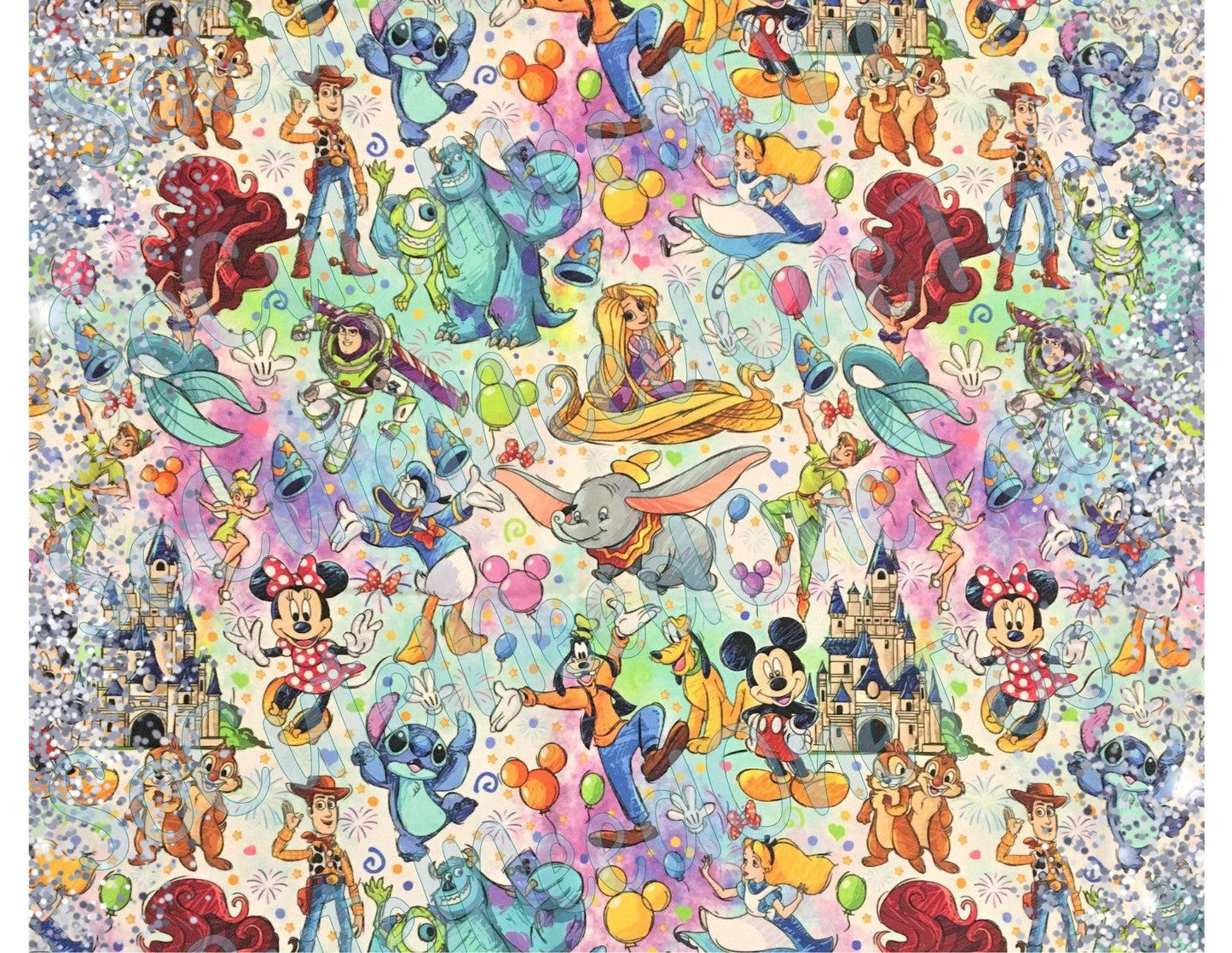 Disney - ALL CHARACTERS Waterslide Wrap - SoCuteINeedOneToo