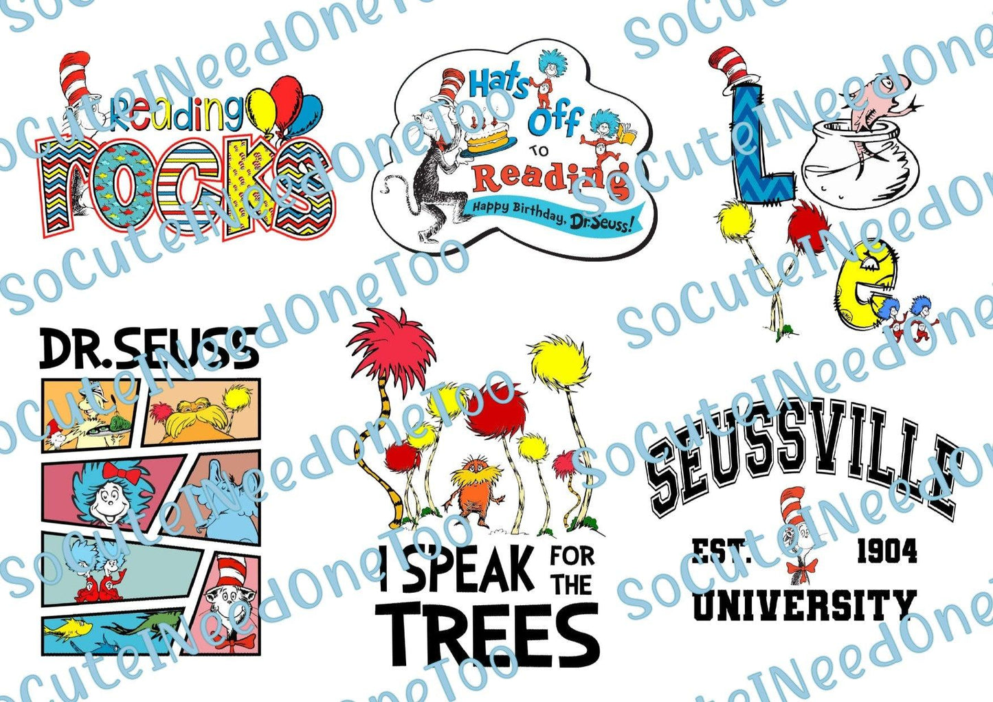 Dr. Seuss Waterslide Selection - SoCuteINeedOneToo