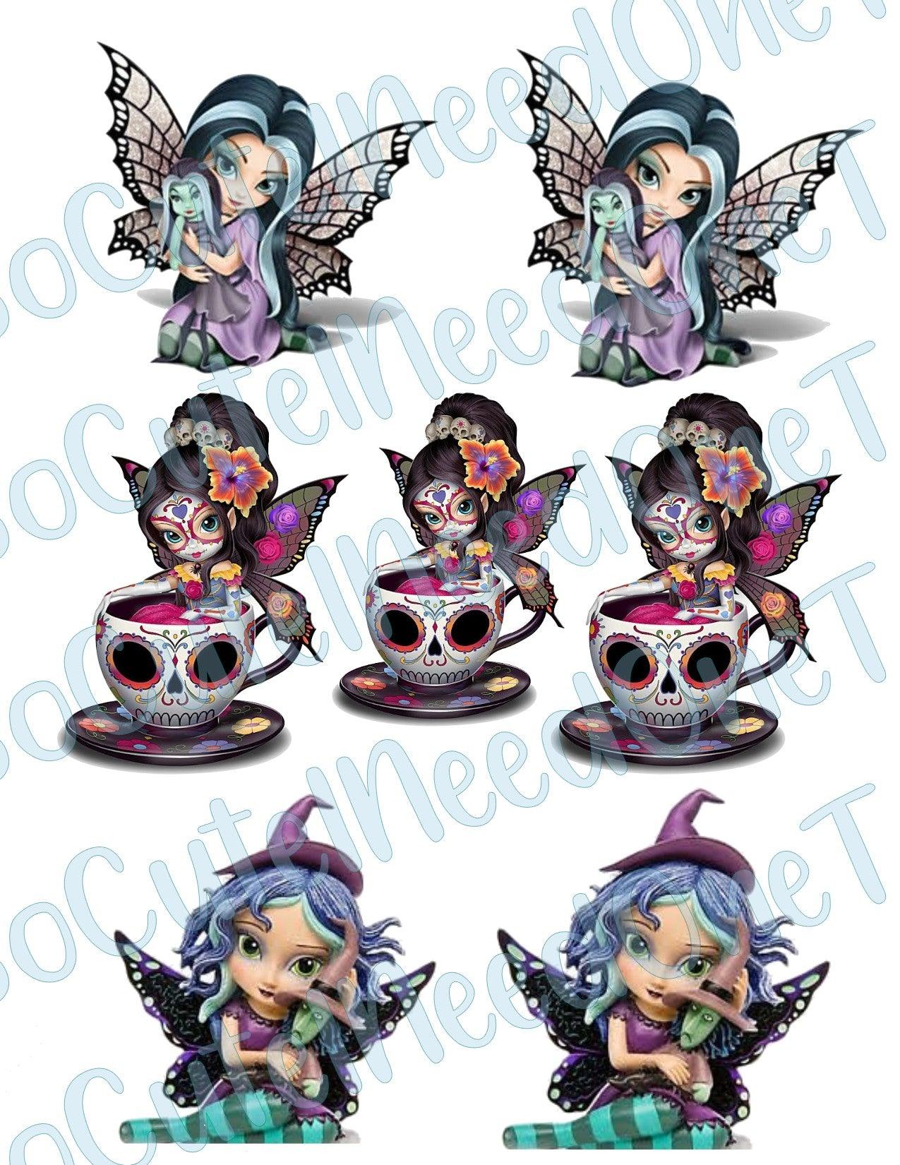 Fairies #1 Waterslide Decals - SoCuteINeedOneToo