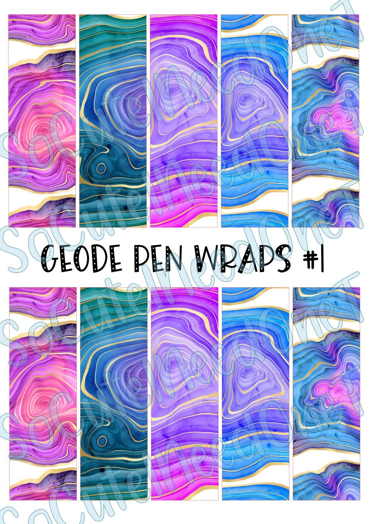 Geode Pen Wraps #1 - SoCuteINeedOneToo