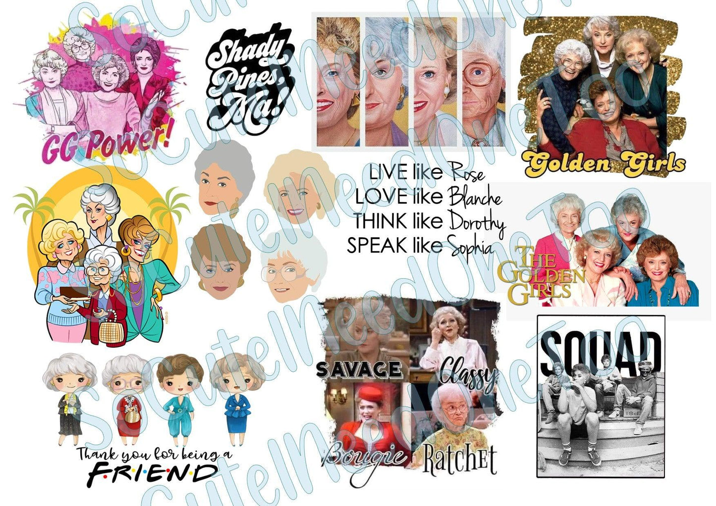 Golden Girls #1 Waterslides - SoCuteINeedOneToo