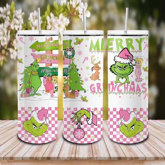 Grinch Christmas Waterslide Wrap Collection A - SoCuteINeedOneToo