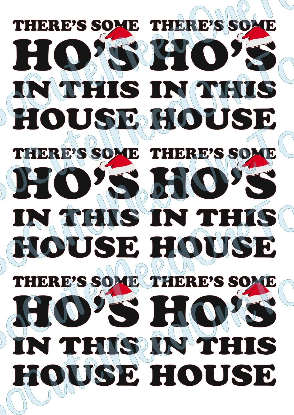 Ho's In The House - Christmas Waterslides - SoCuteINeedOneToo