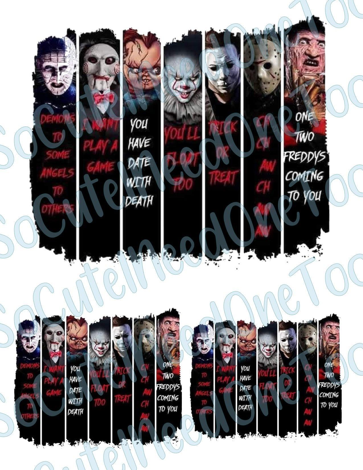 Horror - All Bad Guys Waterslides - SoCuteINeedOneToo