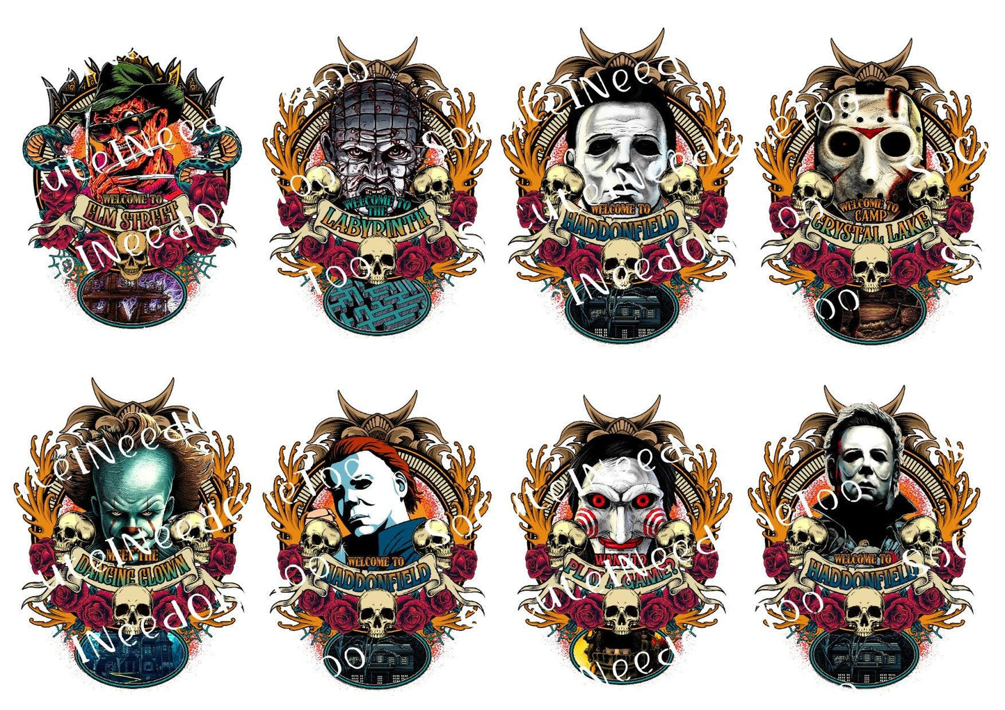 Horror - Colorful Killers #2 Waterslides - SoCuteINeedOneToo