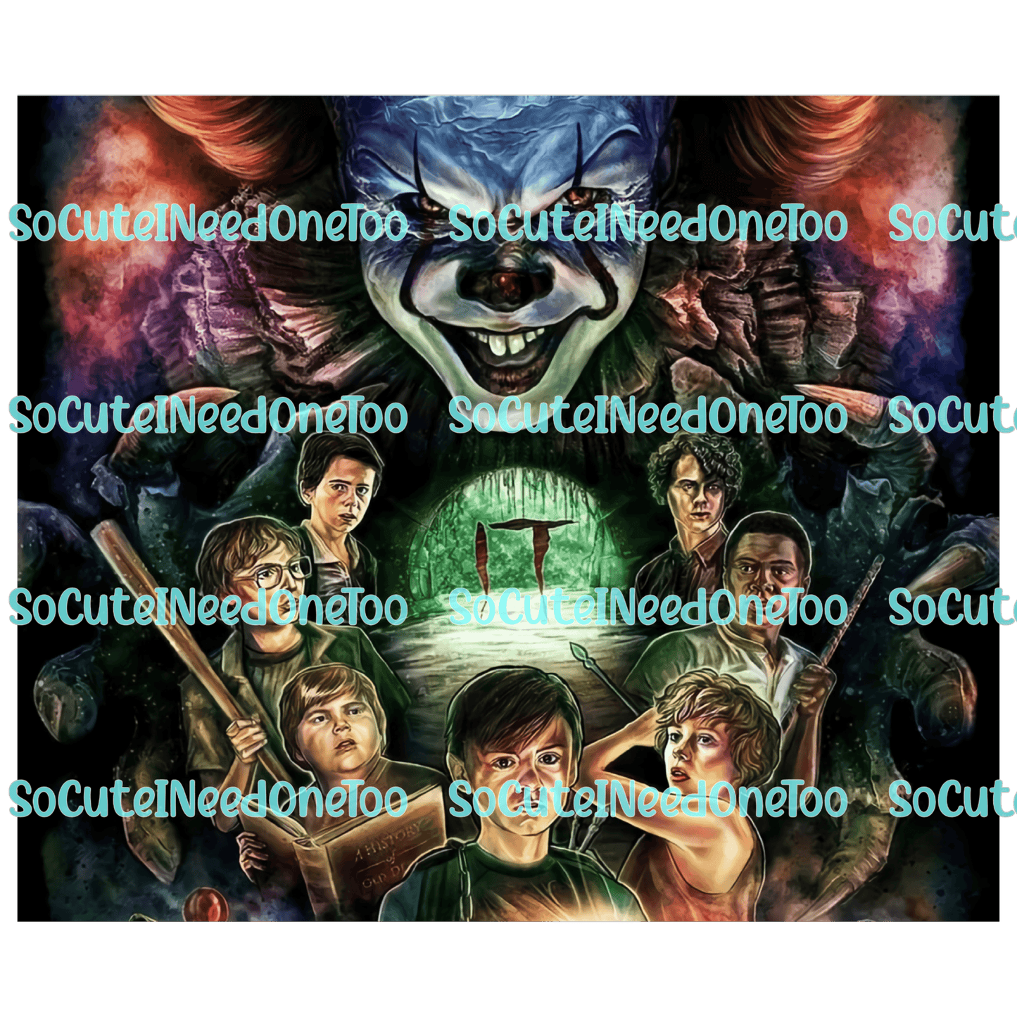 HORROR SELECTION Waterslide Wraps - SoCuteINeedOneToo