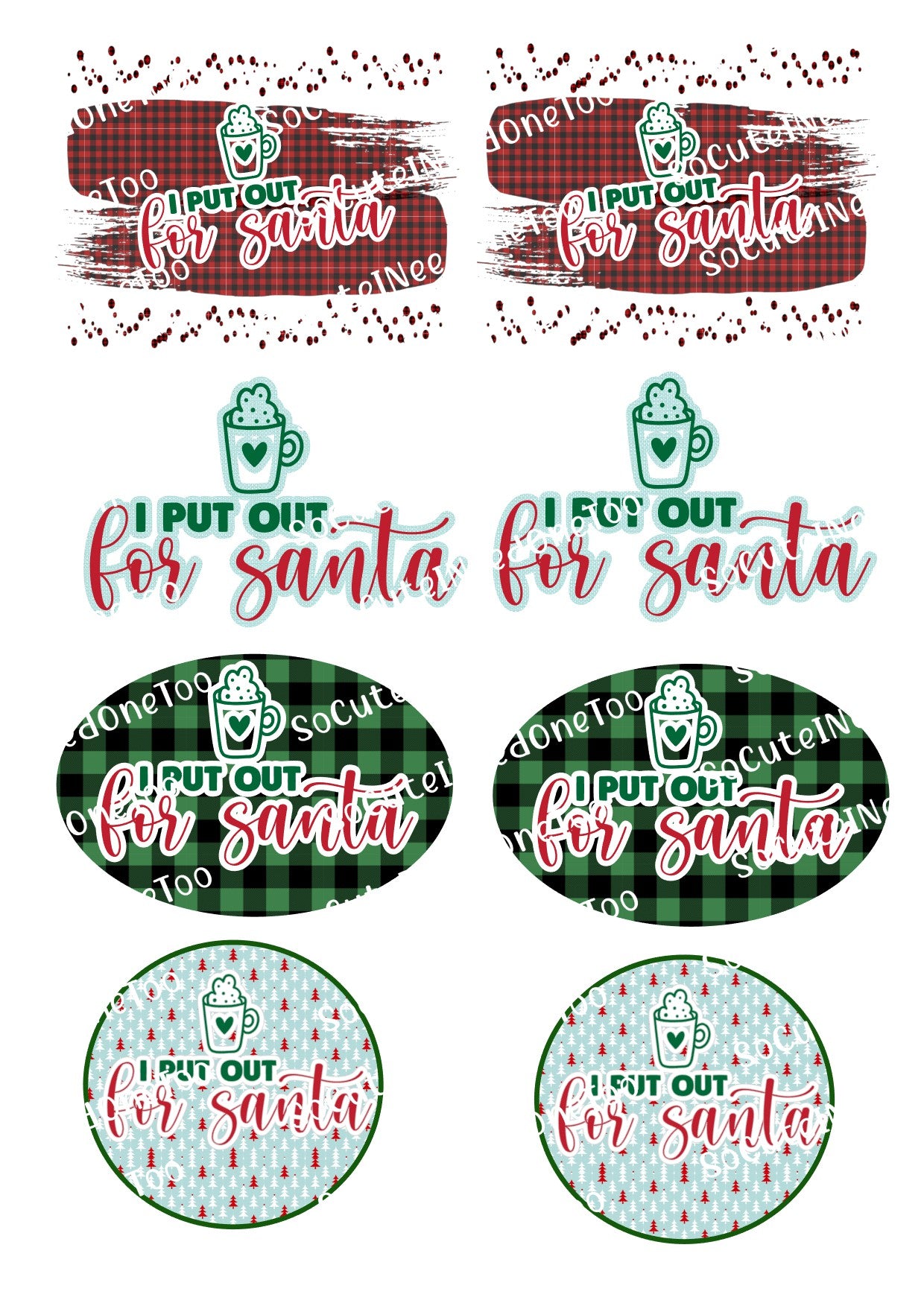 I Put Out For Santa #2 - Christmas Waterslides - SoCuteINeedOneToo