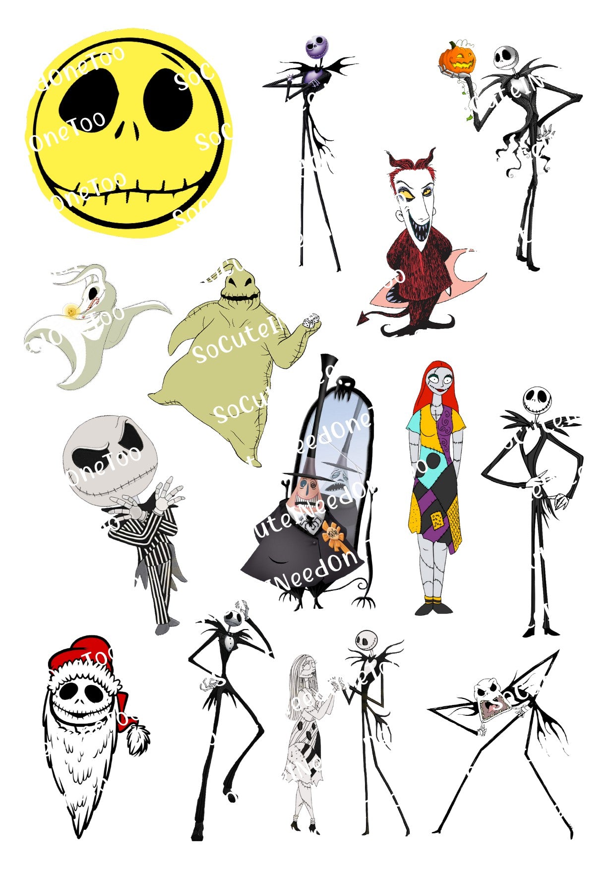 Jack #1 Waterslide Decals - SoCuteINeedOneToo