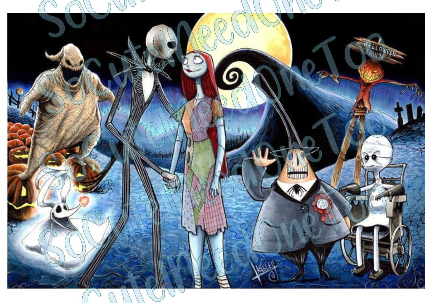 Jack and Sally #2 Waterslide Wrap - SoCuteINeedOneToo