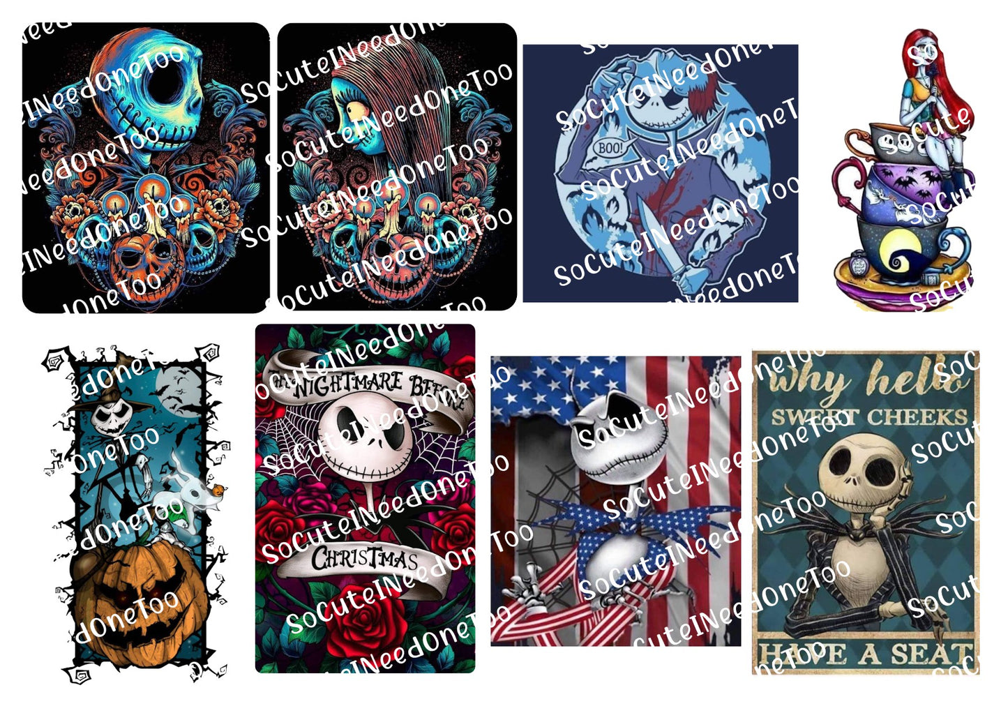 Jack - Family #3 Waterslide Decals - SoCuteINeedOneToo