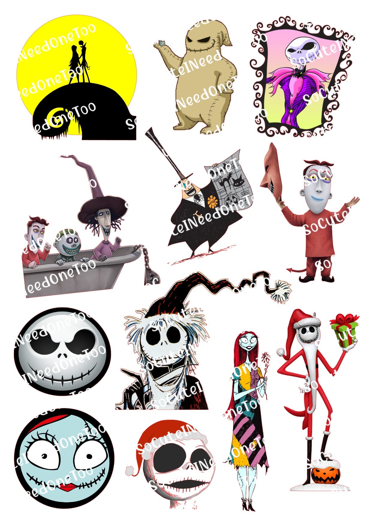 Jack - Family Waterslide Decals - SoCuteINeedOneToo