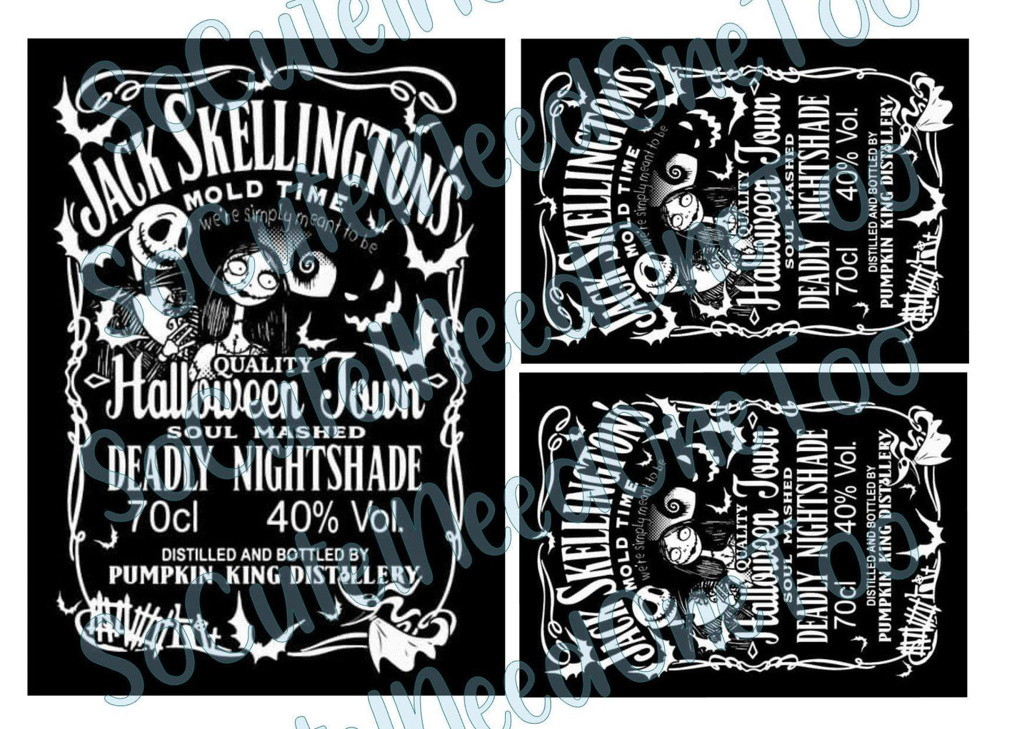 Jack - Halloween Town Waterslide Decals - SoCuteINeedOneToo