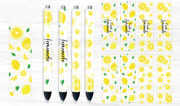 Lemon Pen Wraps - SoCuteINeedOneToo