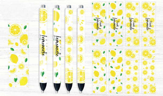 Lemon Pen Wraps - SoCuteINeedOneToo