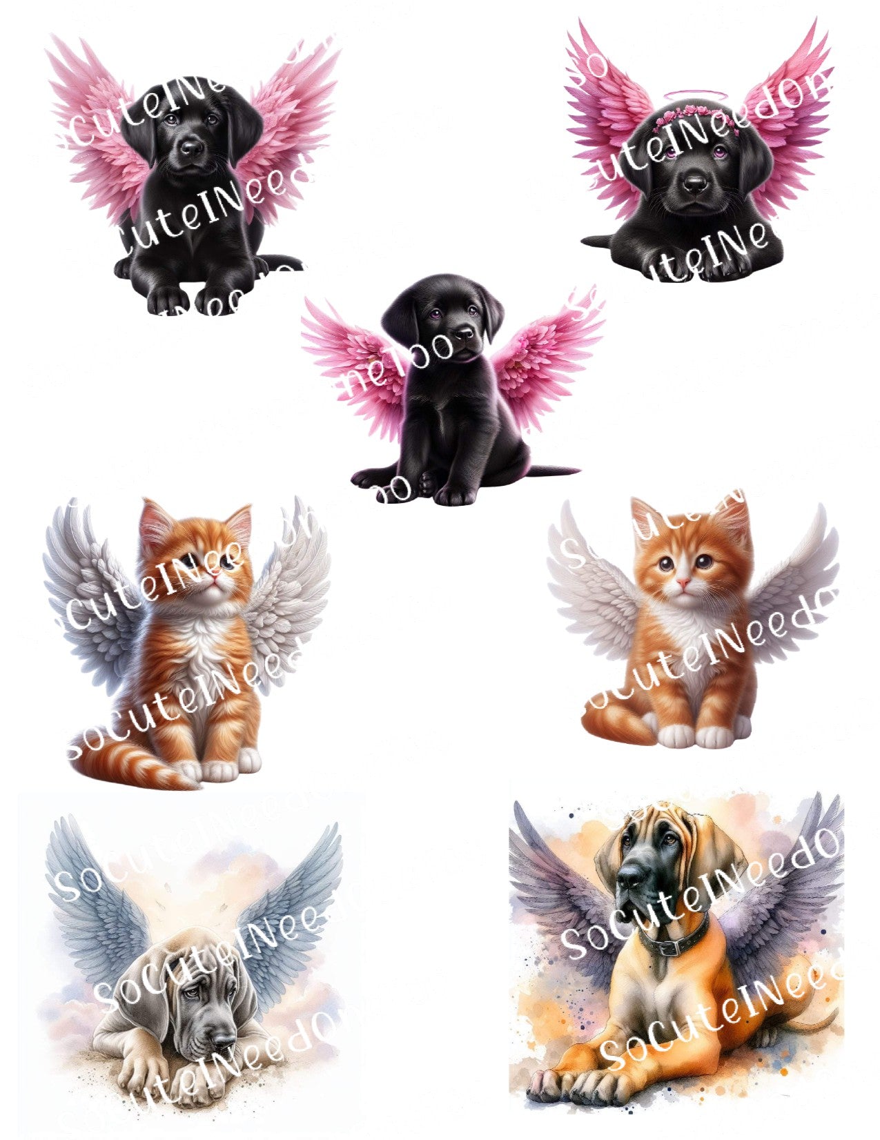 Memorial - My Best Friend Waterslide Decals - SoCuteINeedOneToo