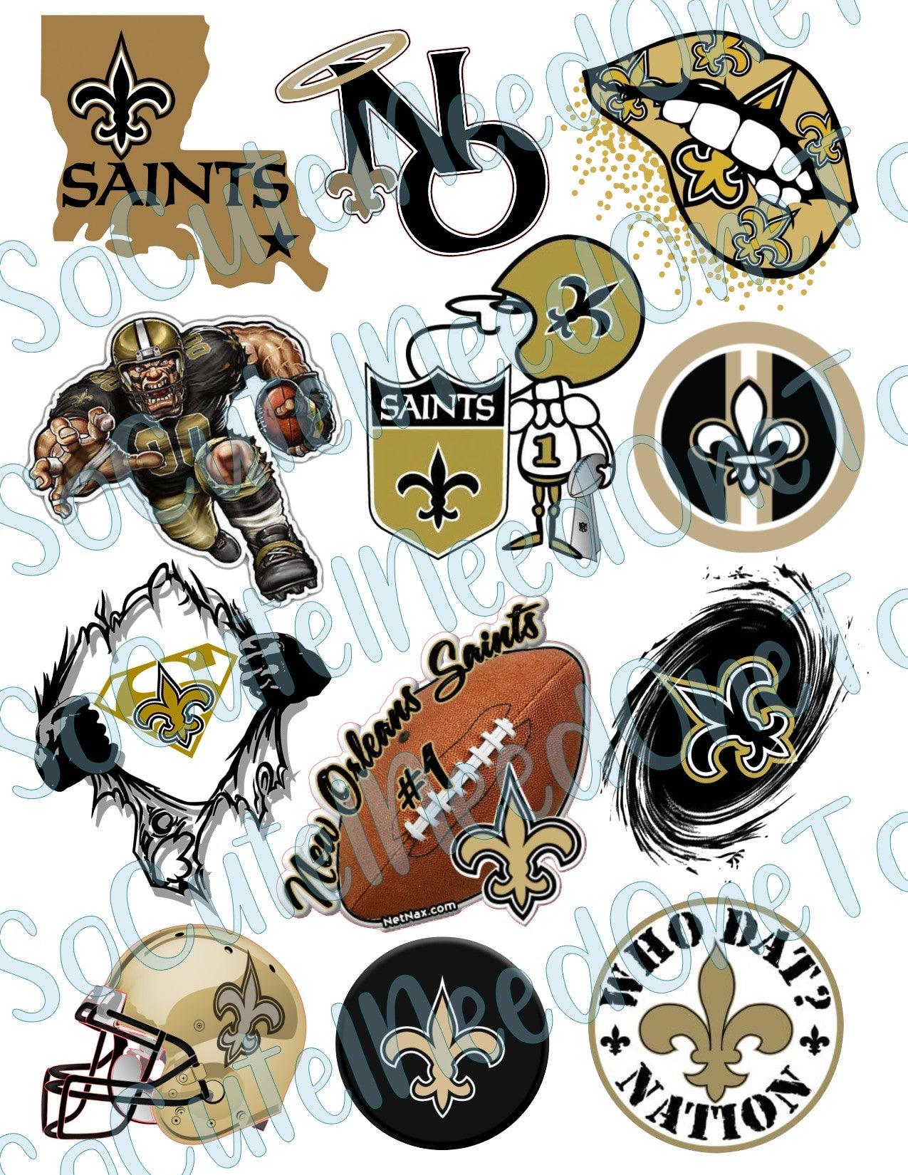 New Orleans Saints Grinch that stole Christmas  Saints football, New  orleans saints logo, New orleans saints football