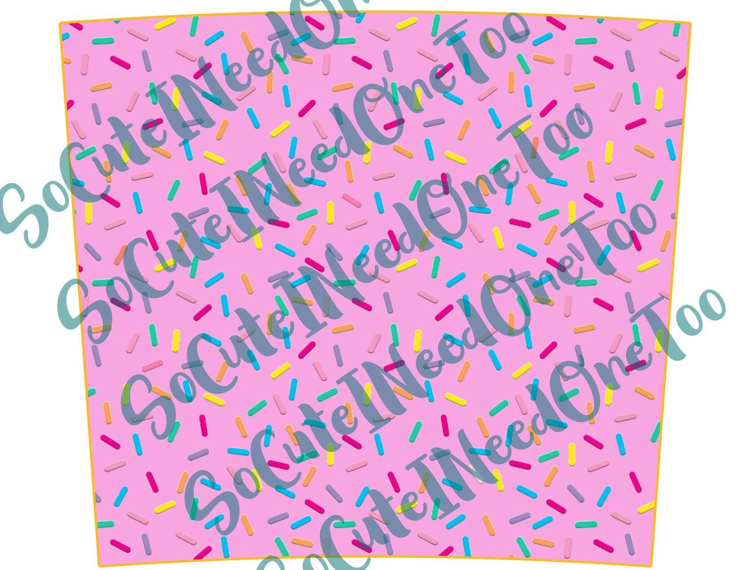 Pink Sprinkles Waterslide Wrap - SoCuteINeedOneToo