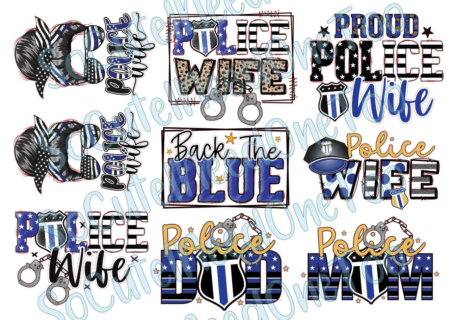 Police - Wife, Mom & Dad Waterslides - SoCuteINeedOneToo