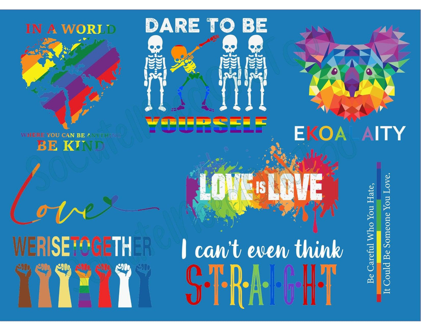 PRIDE #1 Waterslide Decals - SoCuteINeedOneToo