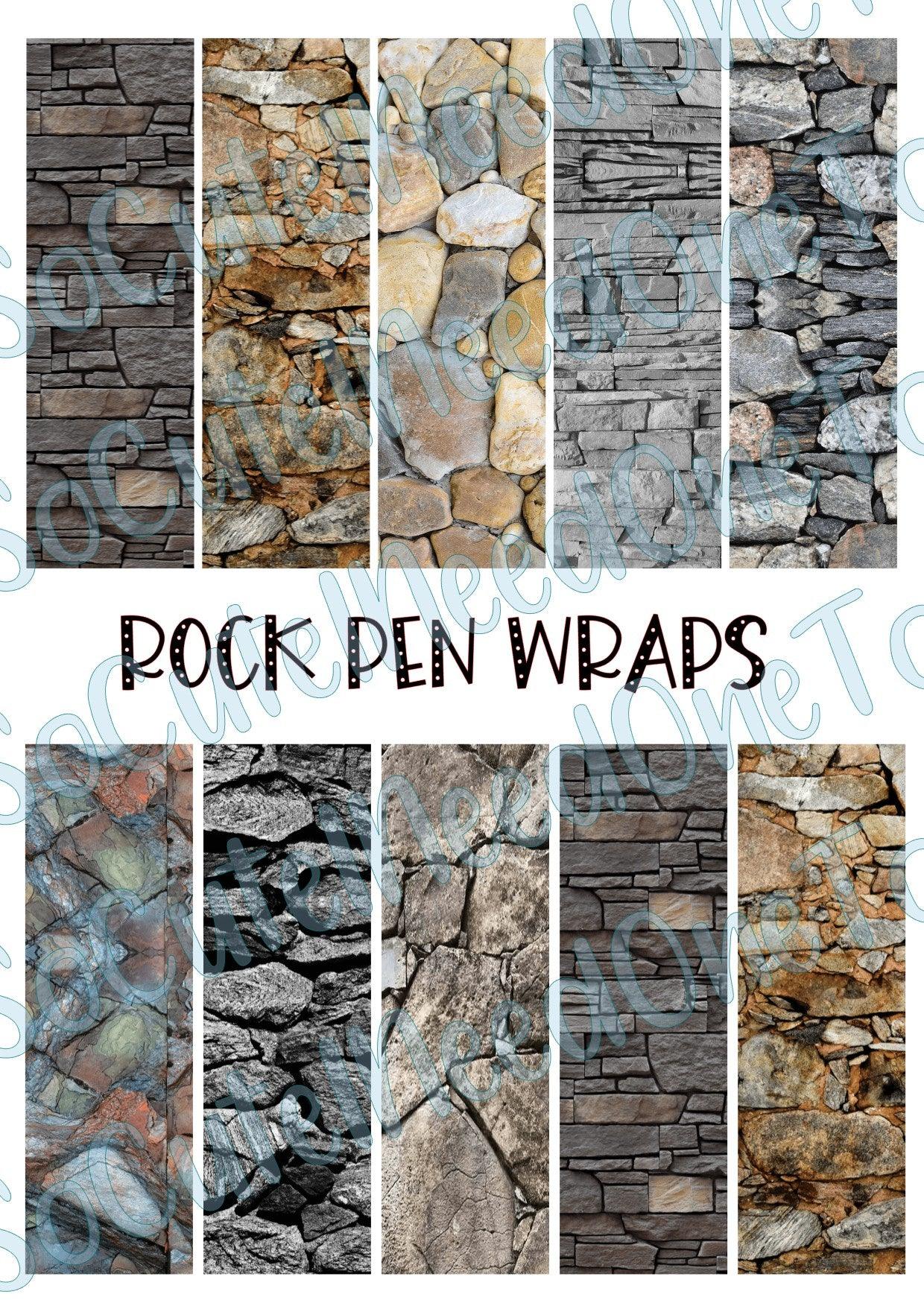 Rock Pen Wraps - SoCuteINeedOneToo