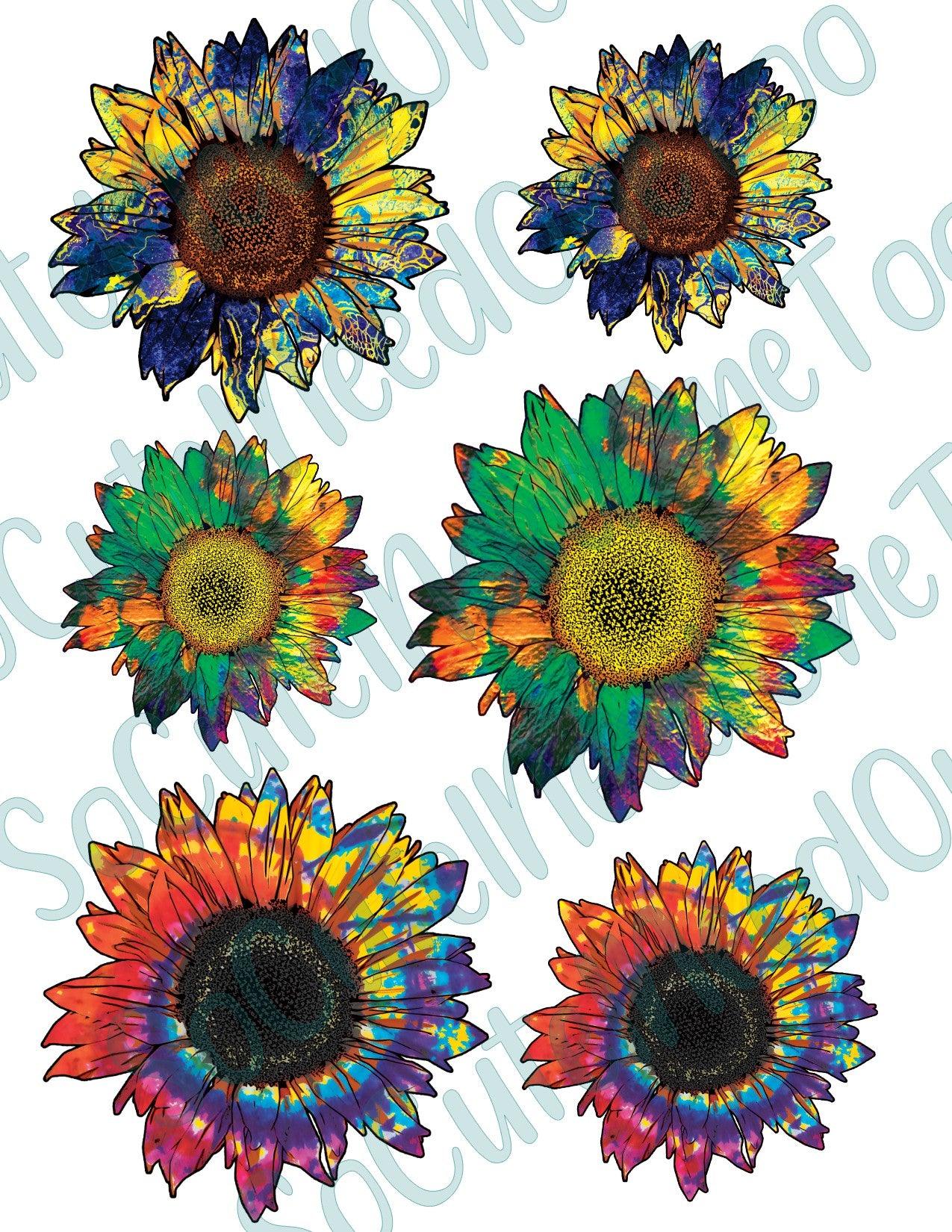 Sunflowers #4 Waterslide Decals - SoCuteINeedOneToo