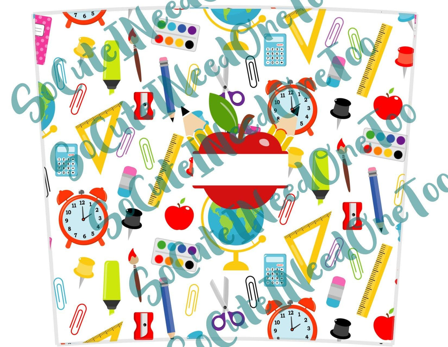 Teacher #2 Waterslide Wrap - SoCuteINeedOneToo