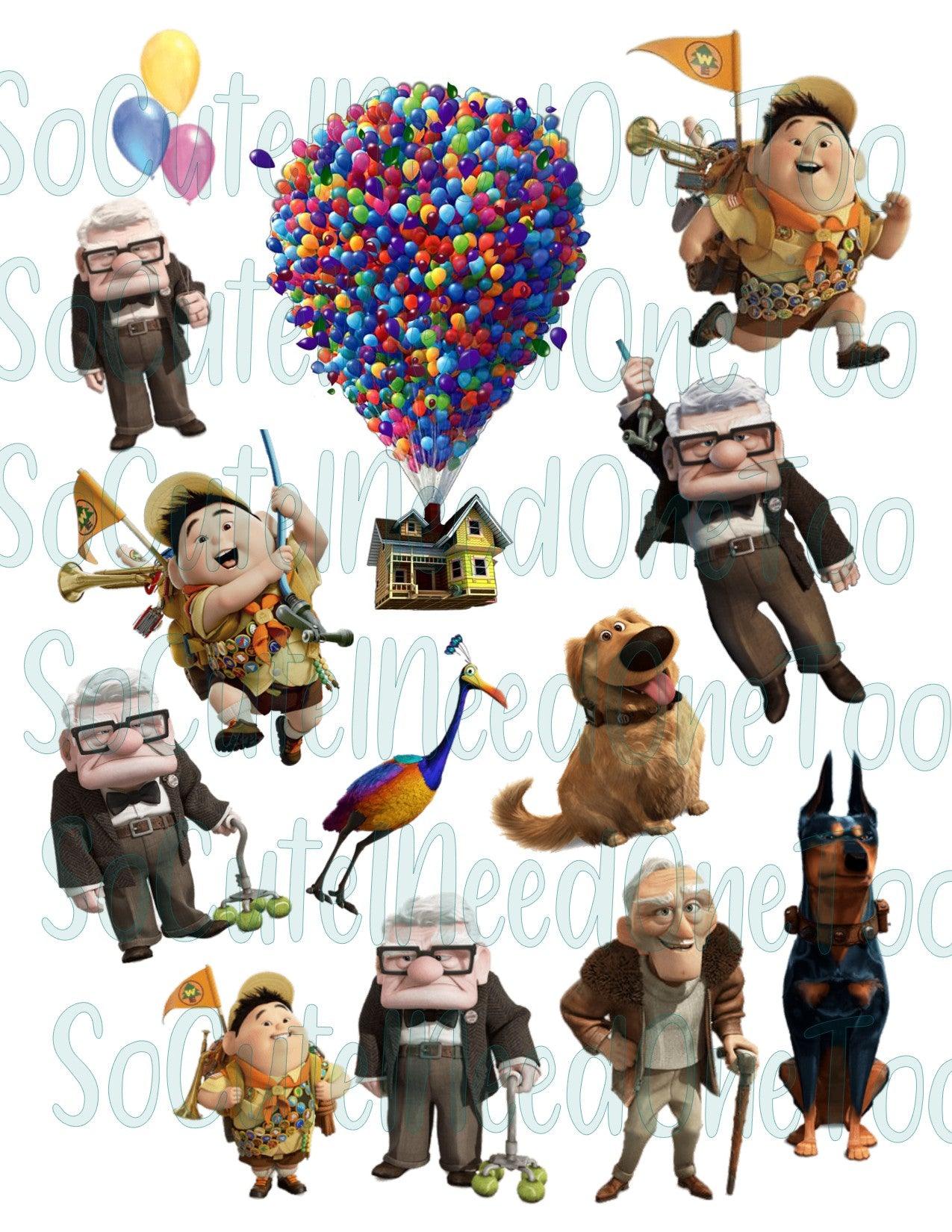 UP - The Movie Waterslide Decals - SoCuteINeedOneToo