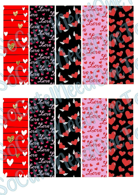 Valentine's Day Pen Wraps #2 Decals - SoCuteINeedOneToo