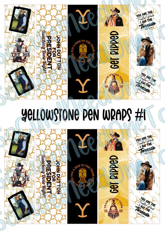Yellowstone Pen Wraps #1 - SoCuteINeedOneToo