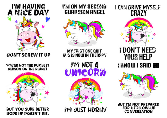 Adult Sayings - I'm Having A Nice Day Waterslides - SoCuteINeedOneToo