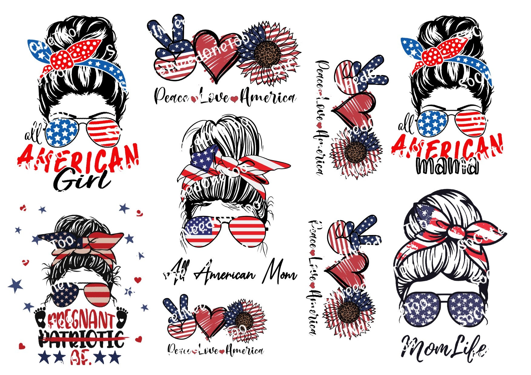 American Mom Waterslides - SoCuteINeedOneToo