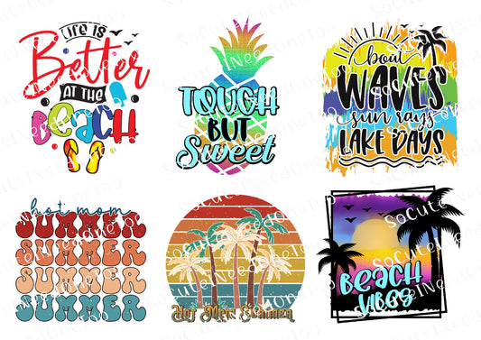 Beach - Life Is Better Waterslide Decals - SoCuteINeedOneToo