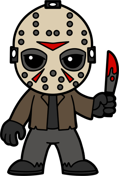 Chibi Halloween sticker #4 - cute die-cut vinyl sticker