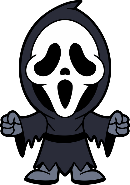 Chibi Halloween sticker #6 - cute die-cut vinyl sticker