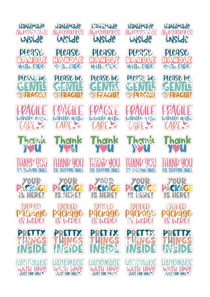 Business Stickers Selection of (50) Business Stickers - SoCuteINeedOneToo