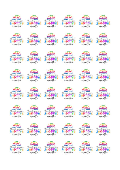 Business Stickers - Shopping Small - SoCuteINeedOneToo