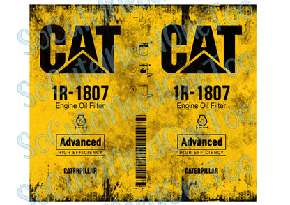 Cat Oil Filter Grunge Wrap - SoCuteINeedOneToo