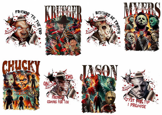 Chucky #7 Waterslide Decals