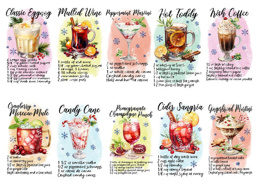 Holiday Cocktails - SoCuteINeedOneToo