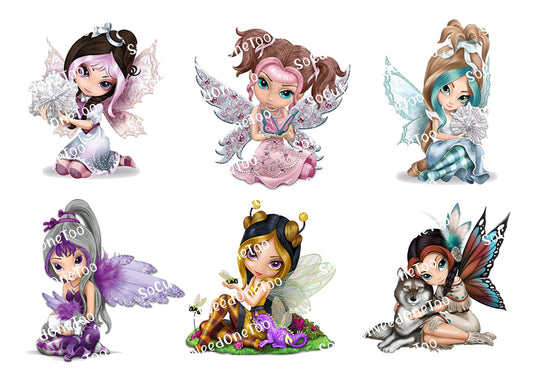 Fairies #2 Waterslide Decals