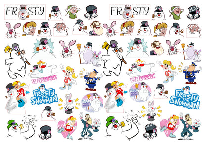 Frosty The Snowman Waterslide Decals - SoCuteINeedOneToo
